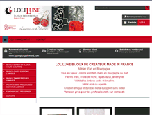 Tablet Screenshot of lolilune-bijoux.com